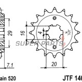 Μπροστινό γρανάζι -JT- JTF1408,15, 15 δόντια, Suzuki RV 200 2016, TSR 200 1990-1992
