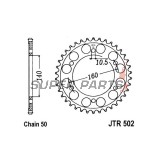 Πίσω γρανάζι -JT- JTR502,44, 44 δόντια, ατσάλινο, Kawasaki GPX 750 1987-1988, GPZ 1100 1995-1998, GPZ 750 1987, GPZ 900 1984-1996, ZR 1100 1997-1998, ZX 1000 1988-1990, ZX 1100 1990-2001, ZZR 1100 1990-2001