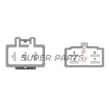 Ανορθωτής/ρυθμιστής φόρτισης -VICMA- HONDA CBR 600 2001-2006
