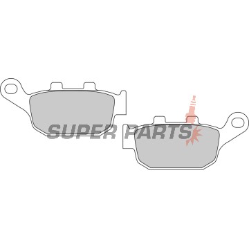 Τακάκια φρένων -FERODO- FDB531ST, Honda Transalp/Africa Twin/Dominator/Deauville, Triumph Daytona/Street Triple/Tiger, Buell XB/Lightning/Cyclone, Cagiva Elefant/Navigator, Suzuki Freewind, Yamaha XJ6/X-Max 1986-2020