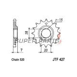 Μπροστινό γρανάζι -JT- JTF427,14, 14 δόντια, Suzuki RM 125 2000-2012, RM-Z 250 2007-2012