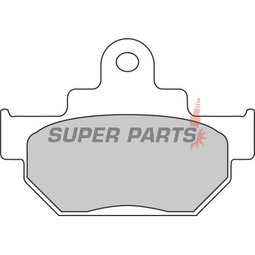 Τακάκια φρένων -FERODO- FDB404P, Suzuki GZ Marauder 250, LS Savage 650, VL Intruder 125LC 1986-2007