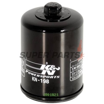 Φίλτρο λαδιού -K&N- KN-198, με 17mm παξιμάδι για εύκολο λύσιμο