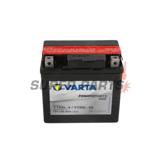 Μπαταρία -VARTA- YTX5L-BS, 4Ah 12V