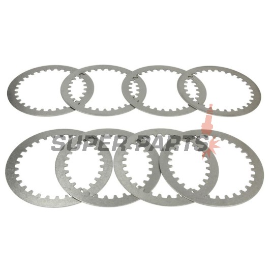 Σετ ατσάλινων δίσκων συμπλέκτη -TRW- MES376-8, BMW F 650/F650GS/F650GS Dakar/F650CS Scarver (1999-2004)