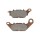Τακάκια φρένων -FERODO- FDB2238P, Yamaha N-Max 125, XC 115S, YBR 125/Custom (2007-2018)