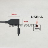 Αντάπτορας USB -OXFORD- 12V, 2.1Ah (type B)