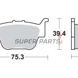 Τακάκια φρένων -TRW- MCB769SI, Honda TRX FourTrax Rancher/Rincon/Sportrax - 420-650cc, 2003-2013