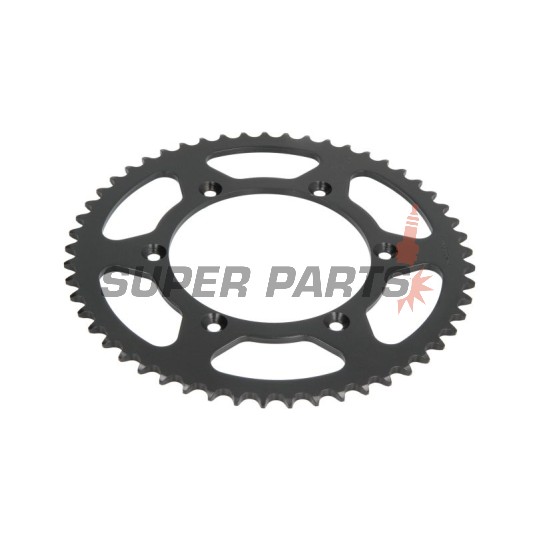 Πίσω γρανάζι -JT- JTR822,53, 53 δόντια, ατσάλινο, Betamotor RR 250/400/450 2005-2012, RR 520 2010-2014, RR 525 2005-2009, RR Enduro 250/450/525 2005-2008, RR Enduro 350 2012, Cagiva WMX 125/250 1989-1992, Gas Gas EC 125/300 2000-2012