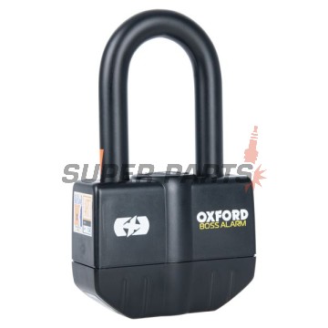 Κλειδαριά δισκόφρενου με συναγερμό -OXFORD- Boss Alarm 16mm, μαύρος
