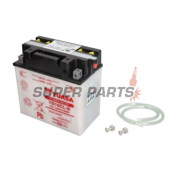 Μπαταρία -YUASA- YB16CL-B, 20Ah 12V