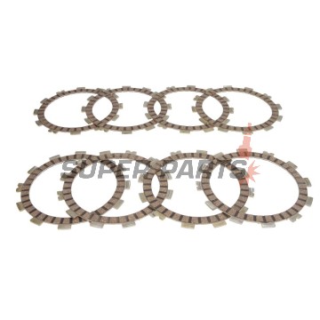 Σετ δίσκων συμπλέκτη -4 RIDE- TCS3348, Suzuki GSF 600/600S Bandit (1994-2004), GSX 600F (1988-1991), GSX-R 750 (1985-1987), RM 500 (1985)
