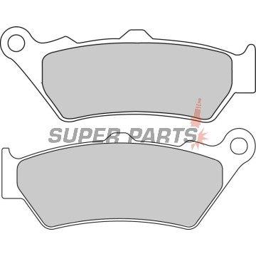 Τακάκια φρένων -FERODO- FDB2006ST, Aprilia ETV/Pegaso/RS, BMW C1/F/R, Ducati Diavel/GT/Sport/xDiavel, Honda CB/FX/NT/NX/SLR, KTM Adventure/Super Enduro, Moto Guzzi/Moto Morini, Triumph Rocket/Thunderbird 125-2300 1990-2022