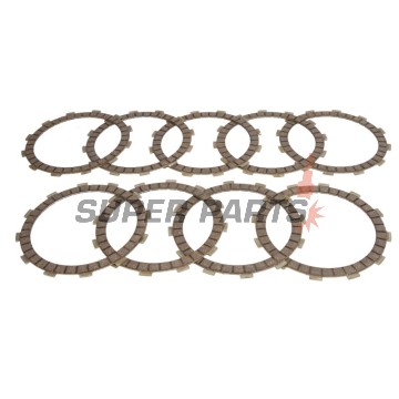 Σετ δίσκων συμπλέκτη -4 RIDE- TCS4488, Kawasaki GPZ 1100 1995-1997, Kawasaki ZZR 1100 1990-2001, Kawasaki ZZR 1200 2002-2005