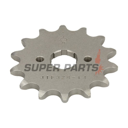 Μπροστινό γρανάζι -JT- JTF328,14, 14 δόντια, Honda CM 250 1982, XR 200 1986-2002, XR 250 1984-1985, 1987