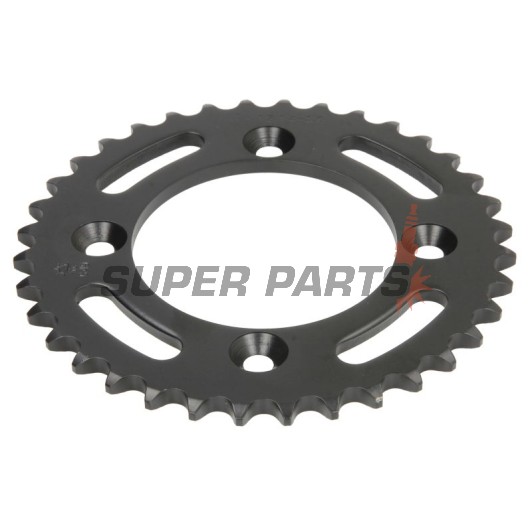 Πίσω γρανάζι -JT- JTR1214,36, 36 δόντια, ατσάλινο, Honda CR 50 1984, CR 60 1985-1986, CR 80 1982-1984, CRF 110 2013-2021, CRF 70 2004-2012, CRF 80 2004-2013, XR 70 1997-2003, XR 80 1985-2003