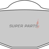 Τακάκια φρένων -FERODO- FDB383P, Beta Euro/Jonathan 350, Gilera RC 600, MBK Flame 125, Yamaha DT/Cygnus/XT/Tenere/YBR/YZ 50-660 1988-2007