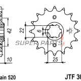Μπροστινό γρανάζι -JT- JTF306,14, 14 δόντια
