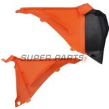 Κάλυμμα/πλαστικό φίλτρου αέρα -POLISPORT- πορτοκαλί, KTM EXC, EXC-F, SX 125-500 2011-2013