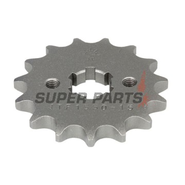 Μπροστινό γρανάζι -JT- JTF1550,15, 15 δόντια, Betamotor RR 125 2006-2020, RR Enduro 125 2011-2020, SM 125 2006-2010, Husqvarna TE 125 2011-2013, Yamaha MT 125 2014-2017, T 105 1997-1998, WR 125 2008-2016, YZF 125 2015