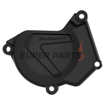 Προστατευτικό καπακιού στάτη -POLISPORT- μαύρο, YAMAHA YZ 250 2005-2023