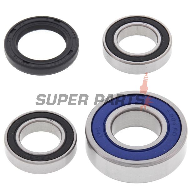 Σετ ρουλεμάν τροχού -4 RIDE- πίσω, Husqvarna CR 125 1993, Kawasaki KDX 200 1983-1985, Kawasaki KX 125 1983-1984