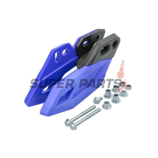 Οδηγός αλυσίδας -POLISPORT- μπλε, πολυουρεθάνη, YAMAHA WR, YZ 250/450 2009-2023