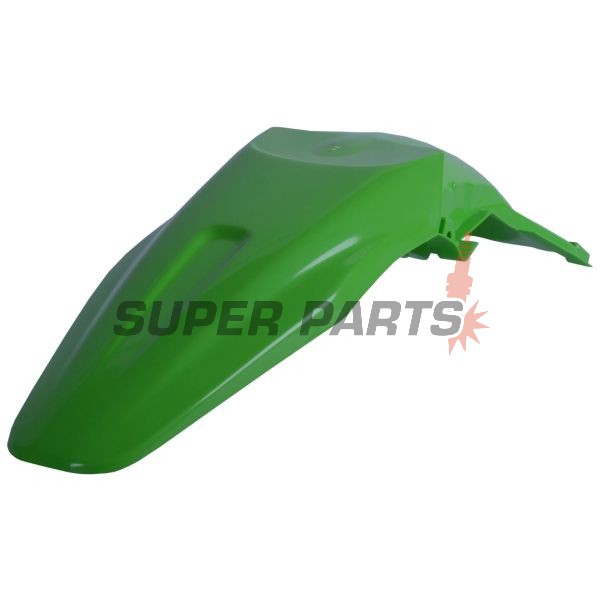 Πίσω φτερό/ουρά -POLISPORT- πράσινο, KAWASAKI KX 250/450 2005-2008