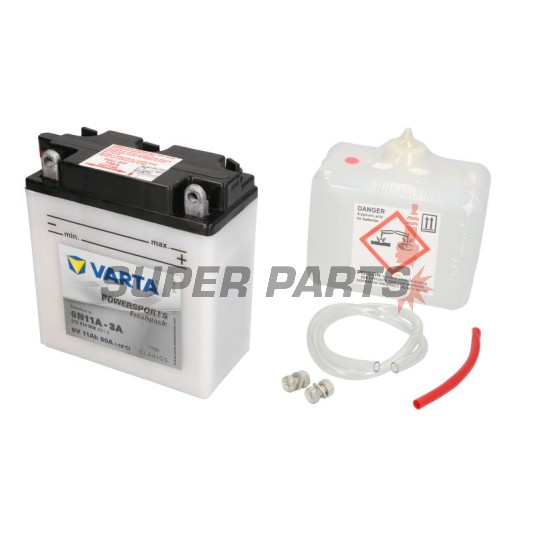Μπαταρία -VARTA- 6N11A-3A, 11Ah 6.0V