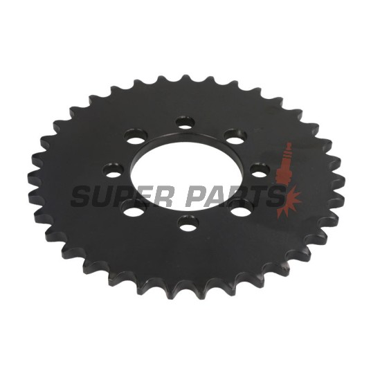 Πίσω γρανάζι -JT- JTR801,35, 35 δόντια, ατσάλινο, Kawasaki AE 50 1982-1983, AE 80 1981-1983, AR 50 1981-1983, AR 80 1982-1983, KLX 110 2002-2020, Z 125 2019-2020, Suzuki DR-Z 110 2003-2005, FM 50 1980-1998, FR 70 1975-1987, GT 50 1977-1980