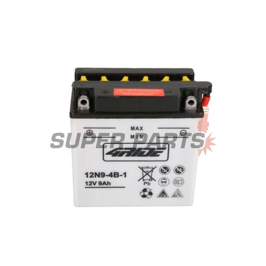 Μπαταρία -4 RIDE- 12N9-4B-1 4RIDE, 9Ah 12V