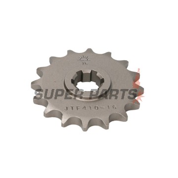 Μπροστινό γρανάζι -JT- JTF410,16, 16 δόντια, Suzuki GZ 125 1998-2011, TU 125 1999-2000, VL 125 2000-2008