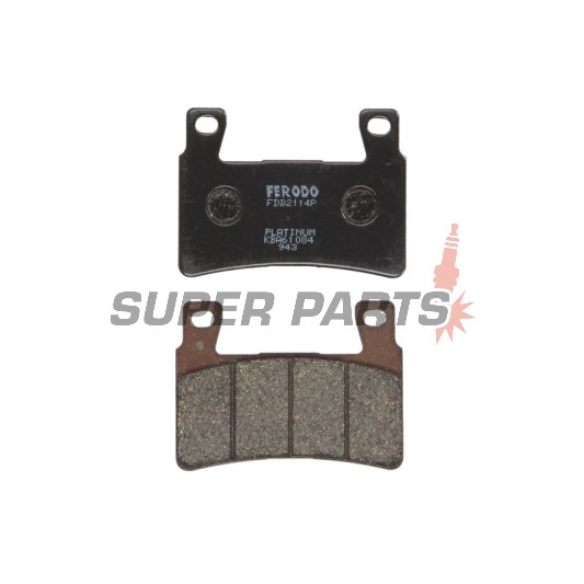 Τακάκια φρένων -FERODO- FDB2114P, CBR600F/600RR/Fireblade, VTR1000SP1/SP2 (1998-2012)