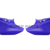 Πίσω πλαϊνά πλαστικά -POLISPORT- μπλε, YAMAHA YZ 125/250 2015-2021