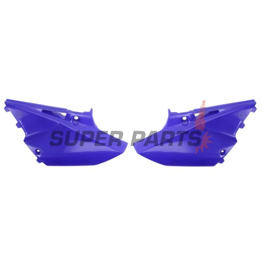 Πίσω πλαϊνά πλαστικά -POLISPORT- μπλε, YAMAHA YZ 125/250 2015-2021