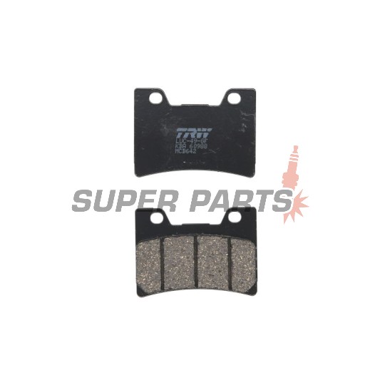 Τακάκια φρένων -TRW- MCB642, Cagiva Elefant 900ie Lucky Explorer/GT (1990-1992), Yamaha FZR600/1000 Genesis Exup (1991-1995)