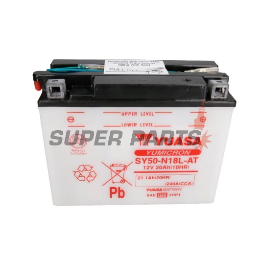 Μπαταρία -YUASA- SY50-N18L-AT, 21Ah 12V