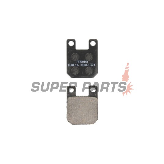 Τακάκια φρένων -FERODO- FRP405EF, Aprilia RS/SX 50, Climber 280, Beta Alp, RR, REV, Derbi Senda, GPR, Atlantis, Gas Gas Pampera, TXT, Italjet Dragster, Formula, Peugeot Speedfight, Ludix, Vivacity, Rieju MRX, RS-2, Tango, Yamaha DT50R, TZR50