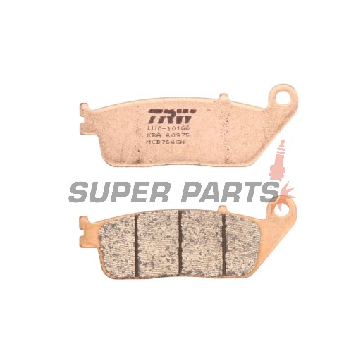 Τακάκια φρένων -TRW- MCB764SH, Cagiva 900 Cat 900cc, Honda CB1000F, FJS Silver Wing 400/600cc, VFR750F/VFR950F Carat - 400/600/750/900/950/1000cc, 1988-2009