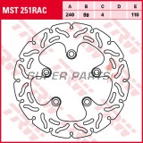Δίσκος φρένου -TRW- MST251RAC, 240mm, Kawasaki J300 (2014-2018) + Suzuki GSF Bandit 600/650/1200 + GSX 600F/750/750F/1200 Inazuma/1300R Hayabusa + GSX-R 750/1100W + RF600R/900R + SV650/650S (1988-2007)