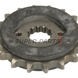 Μπροστινό γρανάζι -JT- JTF513,18RB, 18 δόντια, με λαστιχένιο αποσβεστήρας, Cagiva Raptor 1000 2001-2006, V-Raptor 1000 2001-2006, X-Raptor 1000 2002-2003, X-Tra Raptor 1000 2001-2005, Kawasaki GPX 500 1988, GPX 600 1988-1990, 1993-2000, GPX 750 1987-1988