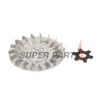 Μισή τροχαλία -MOTORIX- φτερωτή βαριατόρ, Minarelli - Yamaha Aerox, BWs, Malaguti F12