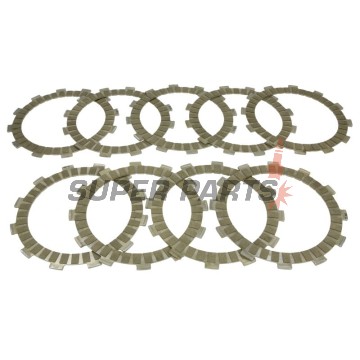 Σετ δίσκων συμπλέκτη -TRW- MCC461-9, Yamaha Bolt 942 (2014-2017), SCR 950 (2017), XV 950/950R/950 Racer/950 ABS (2013-2017), XVS 950A Midnight Star (2009-2015)