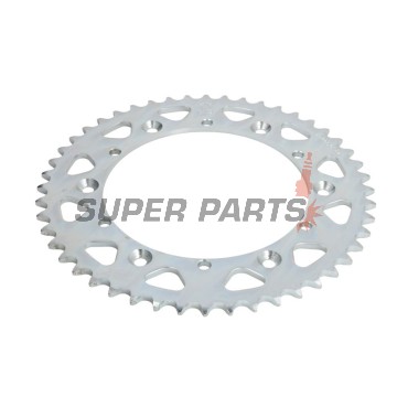 Πίσω γρανάζι -JT- JTR853,48, 48 δόντια, ατσάλινο, Kreideler 170 170 2004-2006, Yamaha DT 200 1989-1995, IT 200 1984-1986, SR 500 1991-1999, TT 250 1989-2004, TT 350 1986-1992, TT 600 1983-1992, 1996-2003, TT-R 250 1999-2006, WR 125/400 1998