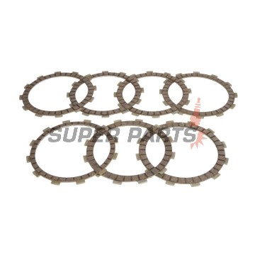 Σετ δίσκων συμπλέκτη -4 RIDE- TCS1219, Honda CRF450R, Honda XBR500/500S, Suzuki DL650 V-Strom/V-Strom ABS/XT, Suzuki SV650/S/SA/ABS/X