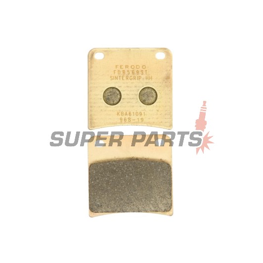 Τακάκια φρένων -FERODO- FDB569ST, Kawasaki Z1300/ZG1300 DFI, Z500B, Suzuki GSX600F/750F/1100F Katana, GSX1100G, VX800 (1979-1997)
