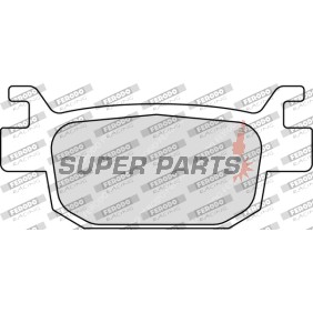 Τακάκια φρένων -FERODO- FDB2212EF, Honda NSS Forza 125 - 2015-2022