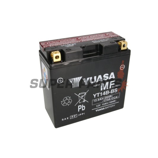 Μπαταρία -YUASA- YT14B-BS, 13Ah 12V