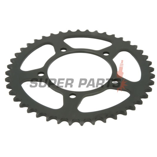 Πίσω γρανάζι -JT- JTR702,44, 44 δόντια, ατσάλινο, Aprilia NA 850 2007-2016, RSV 1000 1998-2009, SL 750 2007-2016, SMV (Dorsoduro) 1200 2011-2016, SMV (Dorsoduro) 750 2007-2016, SMV (Dorsoduro) 900 2017-2020, Tuono 1000 2003-2011