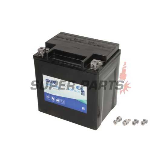 Μπαταρία -EXIDE- YB30L-B AGM12-31 RE, 30Ah 12V